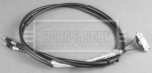 Borg & Beck BKB3814 - Трос, гальмівна система autozip.com.ua