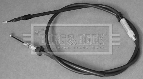 Borg & Beck BKB3394 - Трос, гальмівна система autozip.com.ua