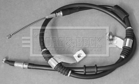 Borg & Beck BKB3398 - Трос, гальмівна система autozip.com.ua