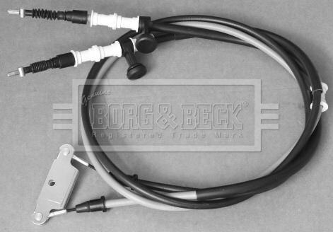 Borg & Beck BKB3344 - Трос, гальмівна система autozip.com.ua