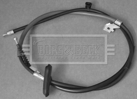 Borg & Beck BKB3346 - Трос, гальмівна система autozip.com.ua