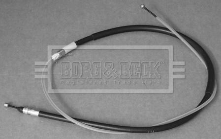 Borg & Beck BKB3306 - Трос, гальмівна система autozip.com.ua