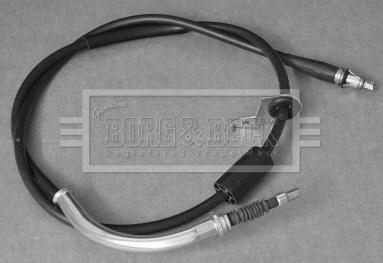 Borg & Beck BKB3308 - Трос, гальмівна система autozip.com.ua