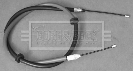 Borg & Beck BKB3389 - Трос, гальмівна система autozip.com.ua