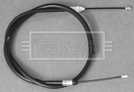 Borg & Beck BKB3334 - Трос, гальмівна система autozip.com.ua