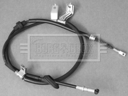 Borg & Beck BKB3237 - Трос, гальмівна система autozip.com.ua