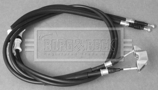 Borg & Beck BKB3270 - Трос, гальмівна система autozip.com.ua