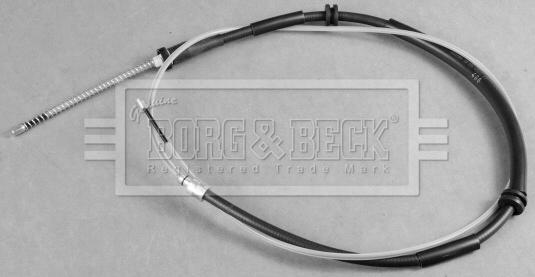 Borg & Beck BKB3791 - Трос, гальмівна система autozip.com.ua