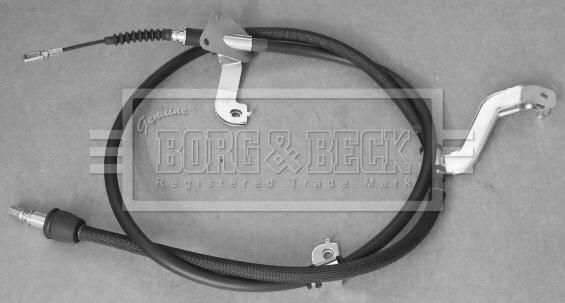 Borg & Beck BKB3745 - Трос, гальмівна система autozip.com.ua