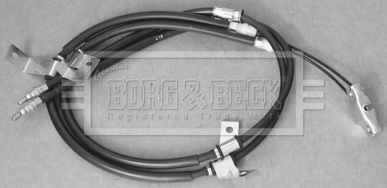 Borg & Beck BKB3755 - Трос, гальмівна система autozip.com.ua