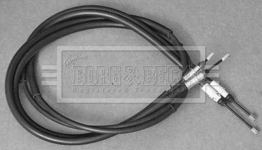 Borg & Beck BKB3714 - Трос, гальмівна система autozip.com.ua