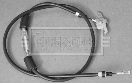 Borg & Beck BKB3710 - Трос, гальмівна система autozip.com.ua