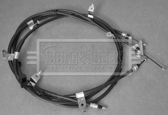Borg & Beck BKB3780 - Трос, гальмівна система autozip.com.ua