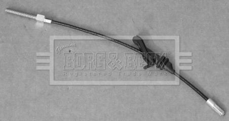 Borg & Beck BKB3731 - Трос, гальмівна система autozip.com.ua