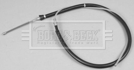 Borg & Beck BKB3774 - Трос, гальмівна система autozip.com.ua