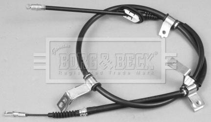 Borg & Beck BKB3771 - Трос, гальмівна система autozip.com.ua