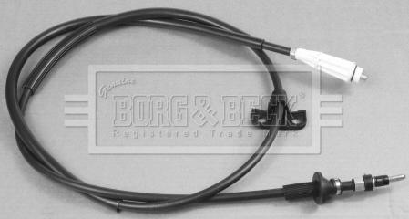 Borg & Beck BKB2948 - Трос, гальмівна система autozip.com.ua