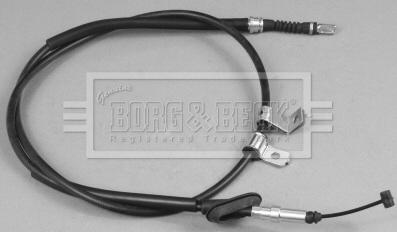 Borg & Beck BKB2909 - Трос, гальмівна система autozip.com.ua