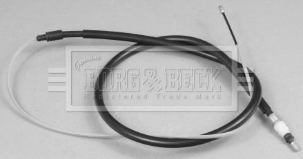 Borg & Beck BKB2904 - Трос, гальмівна система autozip.com.ua
