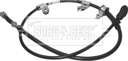 Borg & Beck BKB2901 - Трос, гальмівна система autozip.com.ua