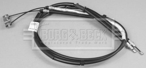Borg & Beck BKB2914 - Трос, гальмівна система autozip.com.ua