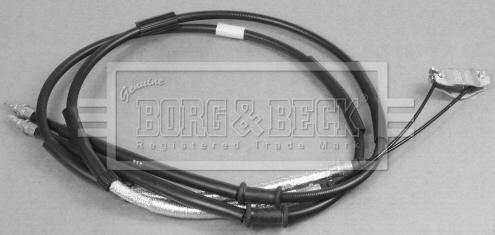 Borg & Beck BKB2982 - Трос, гальмівна система autozip.com.ua