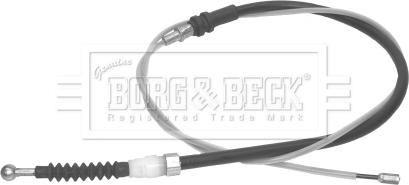 Borg & Beck BKB2924 - Трос, гальмівна система autozip.com.ua