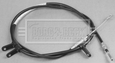 Borg & Beck BKB2975 - Трос, гальмівна система autozip.com.ua