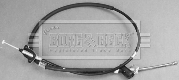 Borg & Beck BKB2493 - Трос, гальмівна система autozip.com.ua