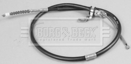 Borg & Beck BKB2443 - Трос, гальмівна система autozip.com.ua