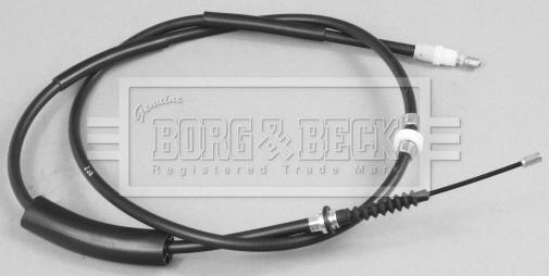 Borg & Beck BKB2457 - Трос, гальмівна система autozip.com.ua