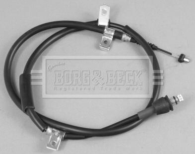 Borg & Beck BKB2406 - Трос, гальмівна система autozip.com.ua