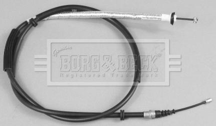 Borg & Beck BKB2402 - Трос, гальмівна система autozip.com.ua