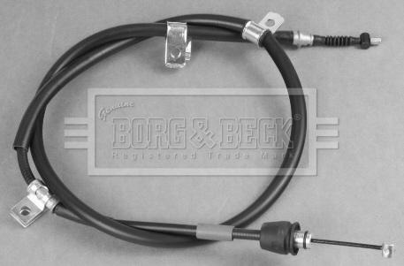 Borg & Beck BKB2407 - Трос, гальмівна система autozip.com.ua