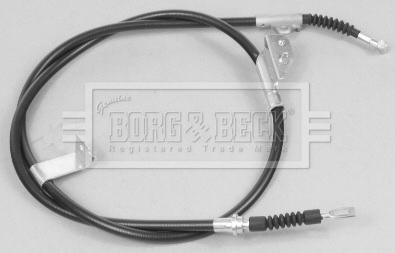 Borg & Beck BKB2418 - Трос, гальмівна система autozip.com.ua
