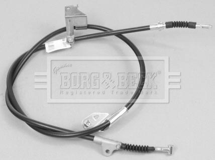 Borg & Beck BKB2417 - Трос, гальмівна система autozip.com.ua