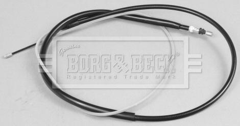 Borg & Beck BKB2426 - Трос, гальмівна система autozip.com.ua