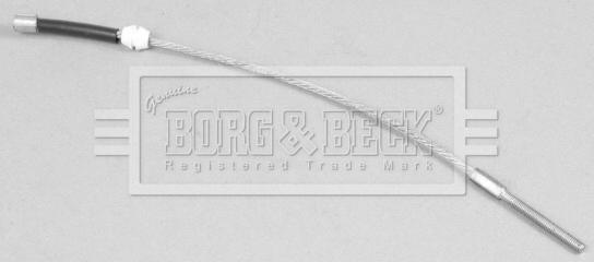 Borg & Beck BKB2589 - Трос, гальмівна система autozip.com.ua