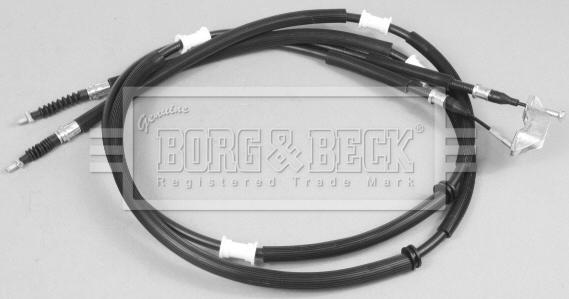 Borg & Beck BKB2586 - Трос, гальмівна система autozip.com.ua