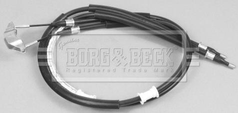 Borg & Beck BKB2588 - Трос, гальмівна система autozip.com.ua