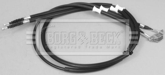 Borg & Beck BKB2587 - Трос, гальмівна система autozip.com.ua