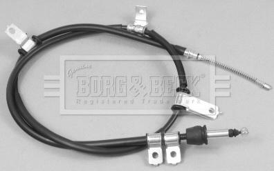 Borg & Beck BKB2698 - Трос, гальмівна система autozip.com.ua