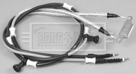 Borg & Beck BKB2693 - Трос, гальмівна система autozip.com.ua