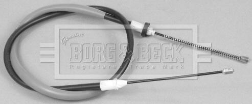 Borg & Beck BKB2608 - Трос, гальмівна система autozip.com.ua
