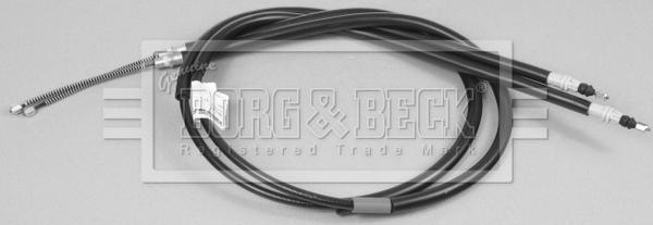 Borg & Beck BKB2611 - Трос, гальмівна система autozip.com.ua