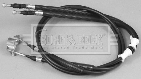 Borg & Beck BKB2681 - Трос, гальмівна система autozip.com.ua