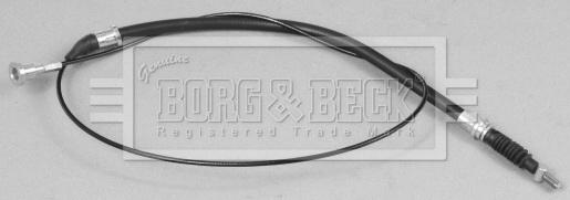 Borg & Beck BKB2682 - Трос, гальмівна система autozip.com.ua