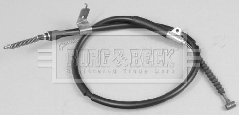 Borg & Beck BKB2136 - Трос, гальмівна система autozip.com.ua