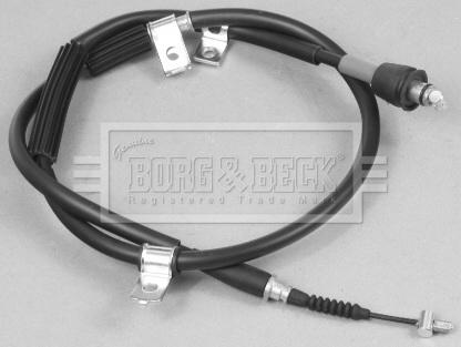 Borg & Beck BKB2800 - Трос, гальмівна система autozip.com.ua