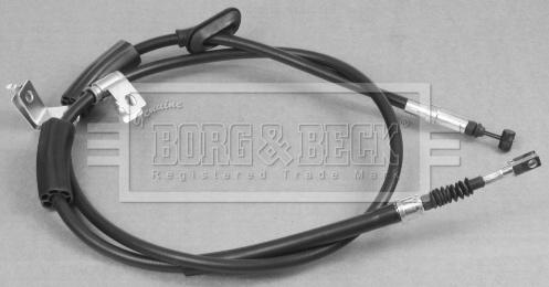 Borg & Beck BKB2822 - Трос, гальмівна система autozip.com.ua